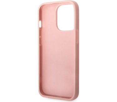Guess Glitter Flakes Back Case Apple iPhone 14 Pro (6.1") - Roze Roze