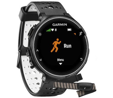 Garmin Forerunner 230 HRM Zwart (Wit, Zwart)