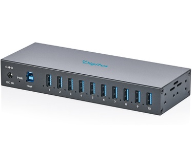 Digitus USB 3.2 Gen 1 Industrial Hub, 10-Port