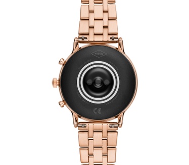 Fossil Gen 5 Julianna HR Rose Gold-tone Stainless Steel Rosé Goud (Rosé Goud)