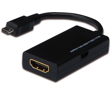 Assman HDMI/Micro USB B 0.15m