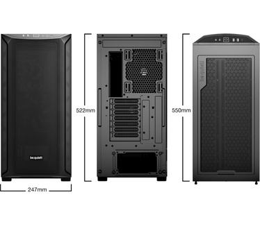 be quiet! Shadow Base 800 Zwart