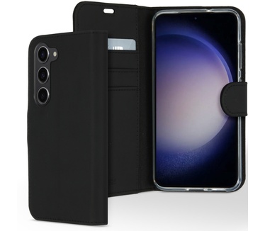 Accezz Wallet Softcase Bookcase Samsung Galaxy S23 - Zwart