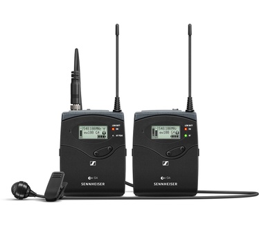 Sennheiser ew 122P G4-GB camera dasspeldmicrofoon (606-648 MHz)