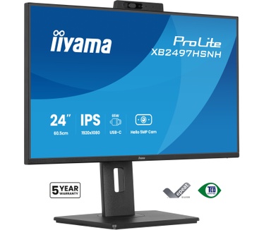 Iiyama XB2497HSNH-B1 24IN IPS LCD 4MS 1920X1080 350CD/M2 HDMI/DP/USB 2