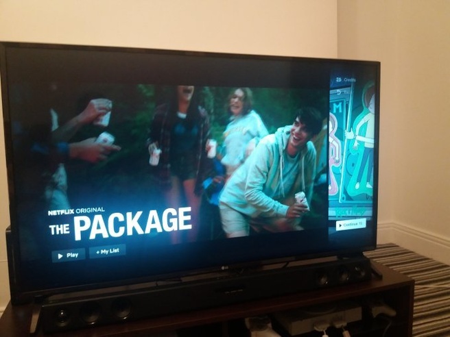 Netflix promo tussen afleveringen