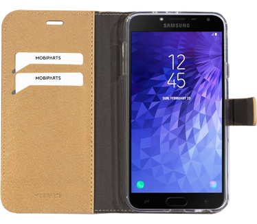 Mobiparts Saffiano Wallet Case Samsung Galaxy J4 (2018) Gold