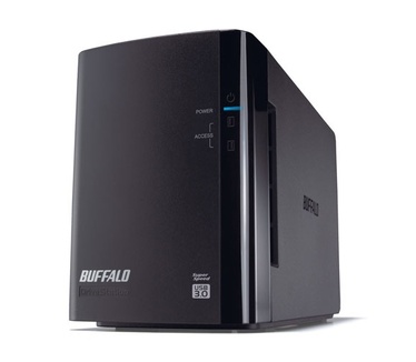 Buffalo DriveStation Duo USB 3.0 8TB Zwart