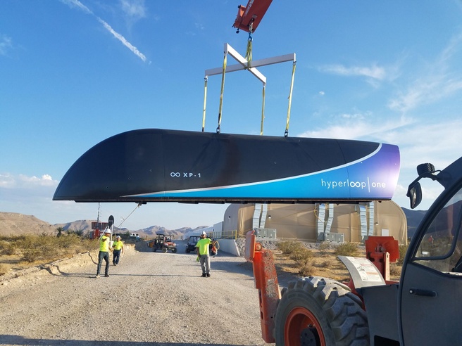 Hyperloop One-test