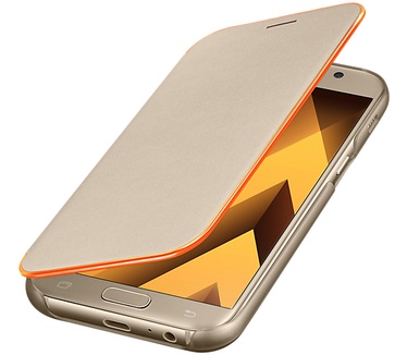 Samsung Galaxy A5 (2017) Neon Flip Cover (Galaxy A5 2017) Goud