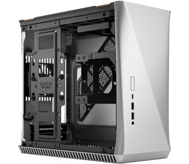 Fractal Design Era ITX Zilver - Witte Eik
