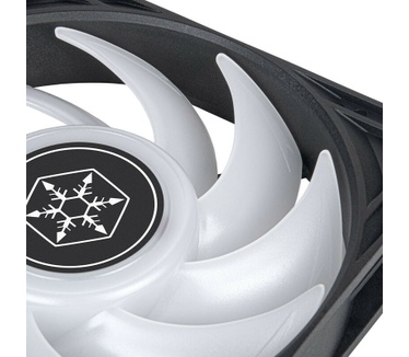 Silverstone Vista 120 ARGB Zwart, 120mm