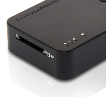 Conceptronic Draadloze kaartlezer met Powerbank