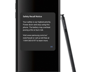Note 7 update met batterij en notificatie