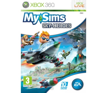 Packshot voor MySims SkyHeroes