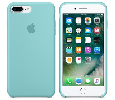 Apple iPhone 7 plus Siliconenhoesje  Blauw