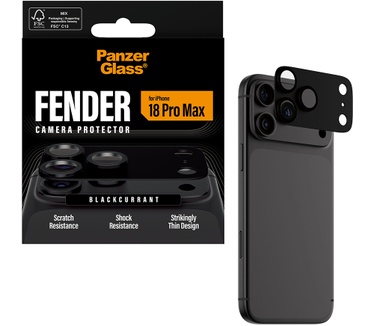 PanzerGlass PanzerGlass® Fender Camera Lens Protector Blackcurrant iPhone 18 Pro Max