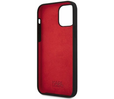 Karl Lagerfeld 21 Rue Back Case - iPhone 12 Mini (5.4") - Zwart Zwart
