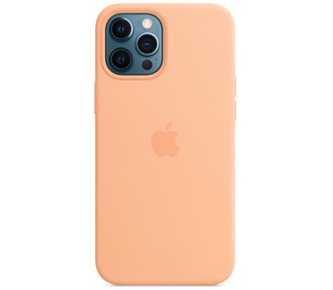 Apple Siliconenhoesje Met MagSafe Voor IPhone 12 Pro Max - Cantaloupe Mobile Phone Case Oranje