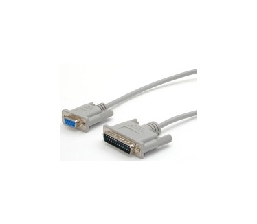 Startech.com 10 ft. Cross Wired Serial/Null Modem Cable DB9F to DB25M