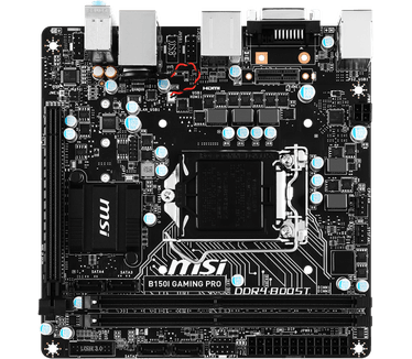MSI B150I GAMING PRO