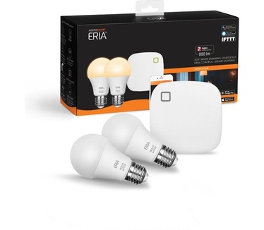 AduroSmart ERIA Startpakket 2x E27 lamp Warm White + ZigBee Hub