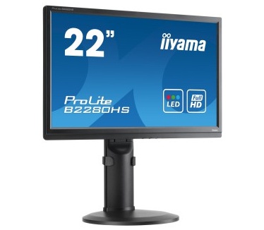 Iiyama B2280HS-B1DP Zwart