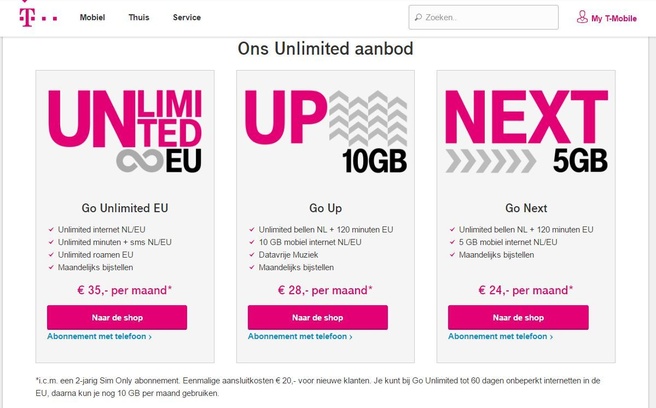 T-Mobile Unlimited