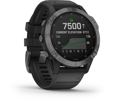 Garmin fēnix 6 Pro Solar Grijs (Zwart)