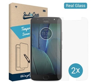 Just in Case Tempered Glass Motorola Moto G5S - 2 pack