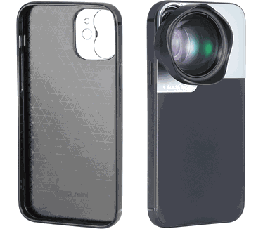 Ulanzi iPhone 12 Mini lens case met 17 mm schroefdraad (iPhone 12 Mini) Zwart