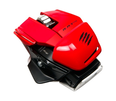 MadCatz R.A.T. M Wireless Mobile Gaming Mouse Rood