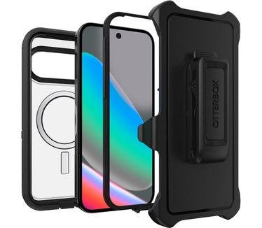 Otterbox Defender Pro XT with Magnets Series voor Google Pixel 10/Pixel 10 Pro, Dark Side - Geen retailverpakking (Galaxy Z Fold7) Zwart