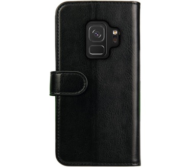 Rosso Element Samsung Galaxy S9 Hoesje Book Cover Zwart (Samsung Galaxy S9) Zwart