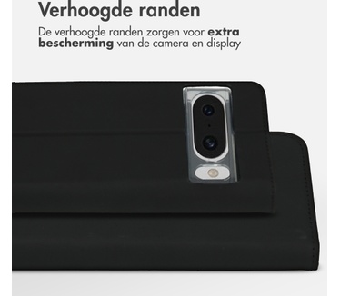 Accezz Wallet Softcase Bookcase Google Pixel 8 Pro - Zwart