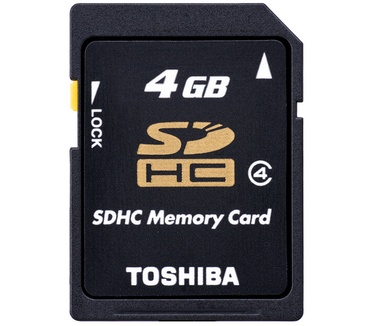 Toshiba 4GB SDHC