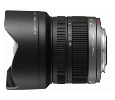 Panasonic Lumix G Vario H-F Micro 4/3rds 7-14mm Wide angle Lens