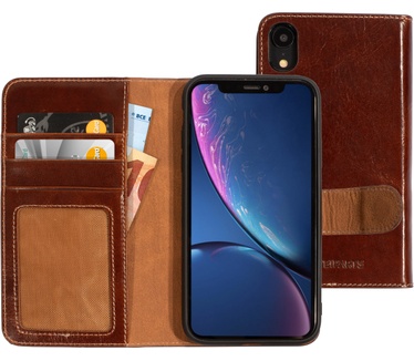 Mobiparts Excellent Wallet Case 2.0 Apple iPhone XR Oaked Cognac