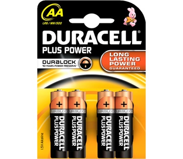 Duracell AA Plus Power batterijen (4 stuks)