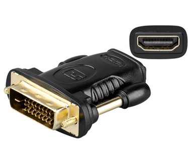 Wentronic HDMI F / DVI-D M, SB