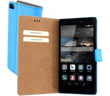 Mobiparts Premium Wallet Case Huawei P8 Light Blue