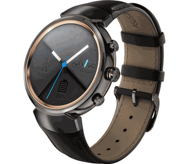 Asus ZenWatch 3 Gun/Dark Brown
