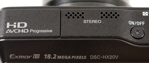 Sony HX20V niveaus