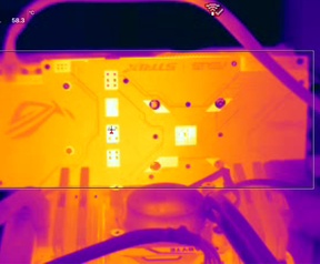 Asus GTX 1060 warmtebeelden
