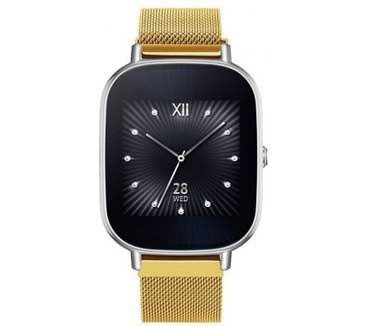 qMust Milanees armband voor Asus Zenwatch 2 (maat S 1.45 inch) - Gold