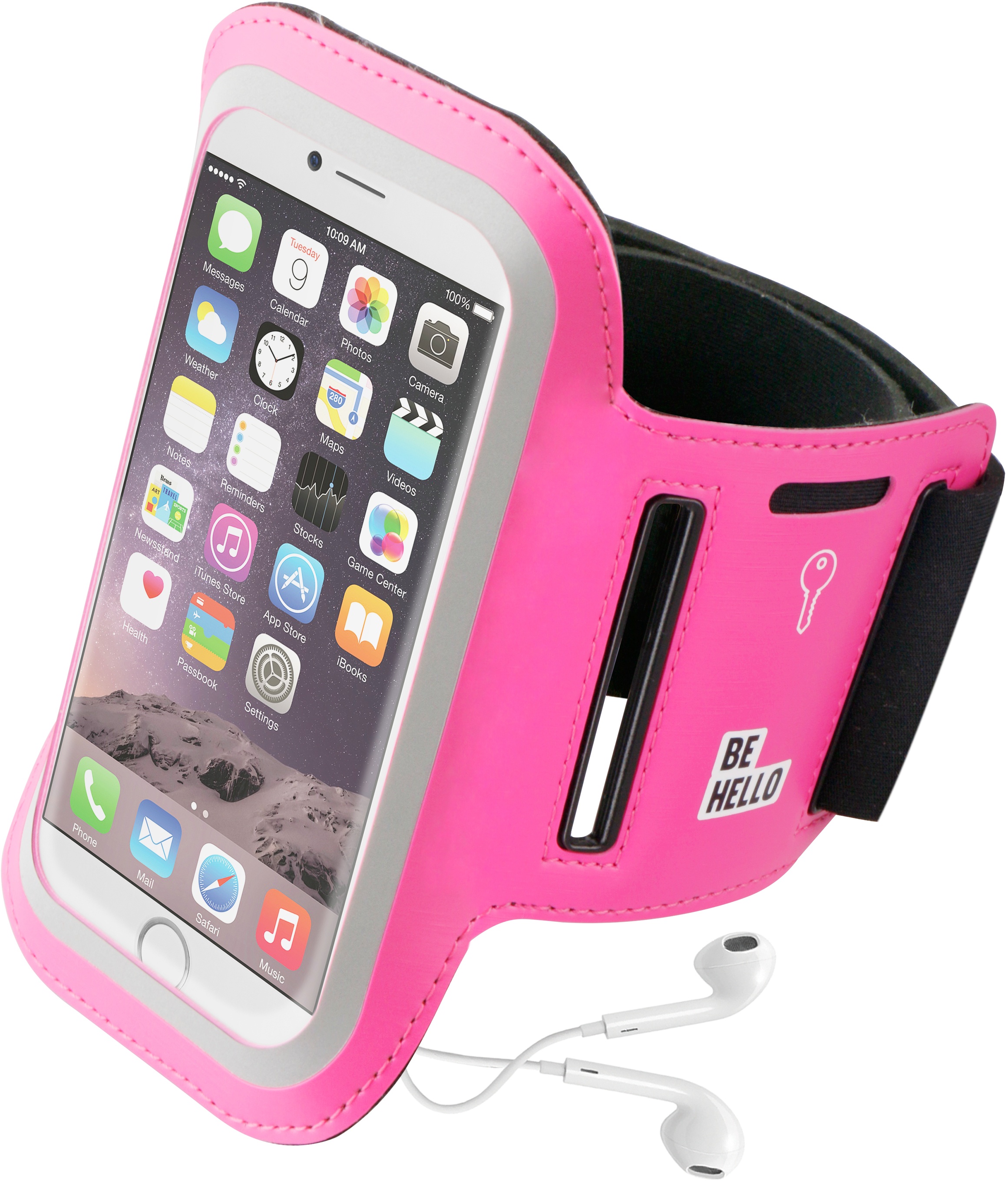 BeHello Universal Sportsarmband XL Grey Pink Roze Kenmerken Tweakers