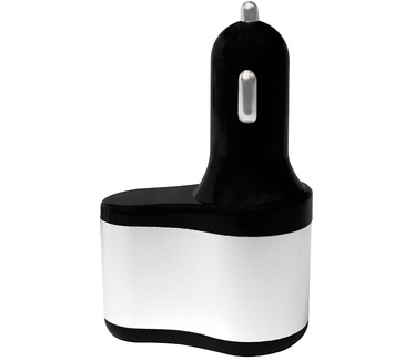 LogiLink 3 in 1 Universal Charger with 2x USB and 1x Cigarette Socket