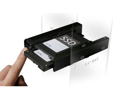 Icydock EZ-FIT PRO DUAL 2.5" to 3.5" Hard drive & SSD Bracket
