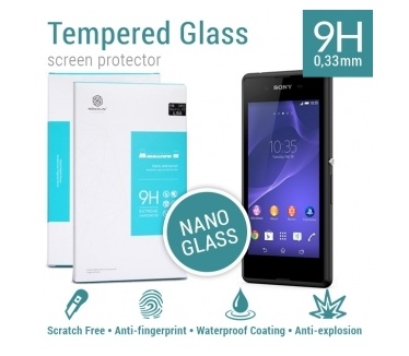 Nillkin Screen Protector Tempered Glass 9H Nano Sony Xperia E3