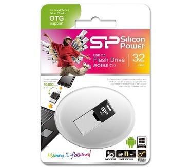 Silicon Power X20 Mobile 32GB Zilver